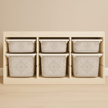 Vintage Heirloom Stickers For Ikea Trofast Drawers
