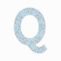 Letter Q - Floral