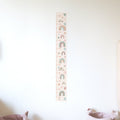 Rainbow & Clouds Height Chart Wall Sticker