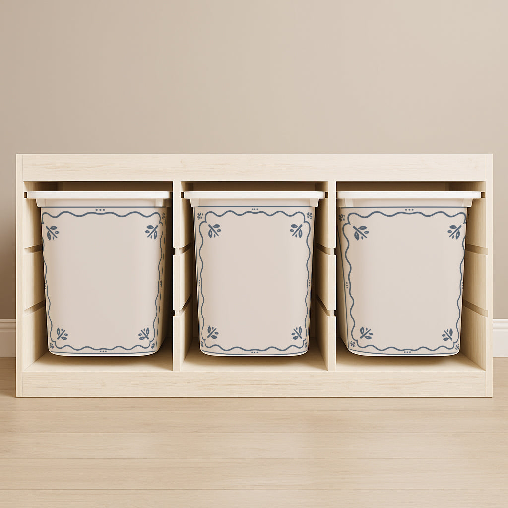 Vintage Frame Stickers For Ikea Trofast Drawers