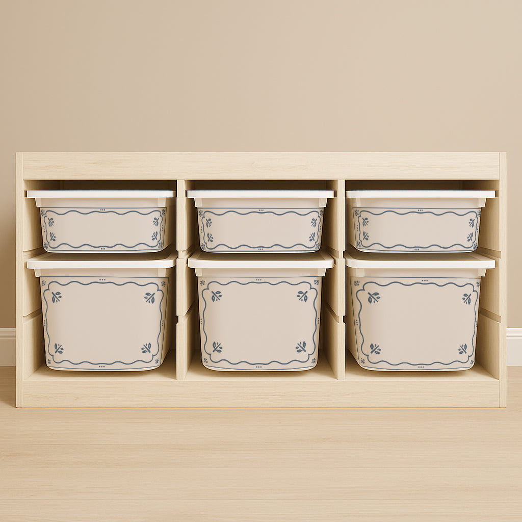 Vintage Frame Stickers For Ikea Trofast Drawers