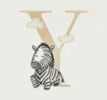 Letter Y - Nursery Stickers