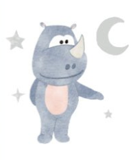 Watercolour Animal Light Switch Wall Stickers