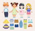 Dress-Up Magnets