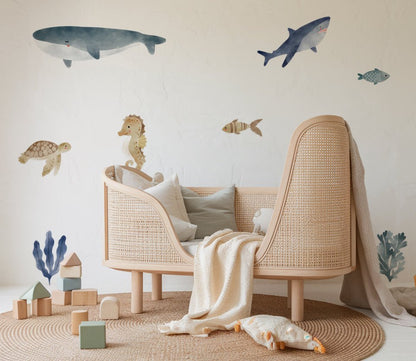 Underwater Adventure Nursery Wall Stickers - Nursery Stickers