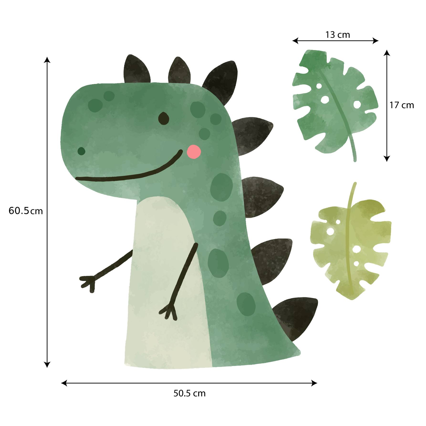 Friendly Dinosaur Nursery Wall Sticker - Nursery Stickers