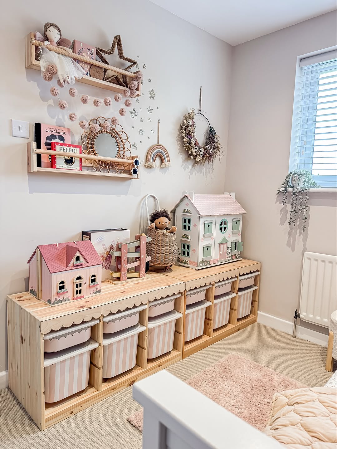 Wavy Scallop Stickers For Ikea Trofast Drawers - Nursery Stickers