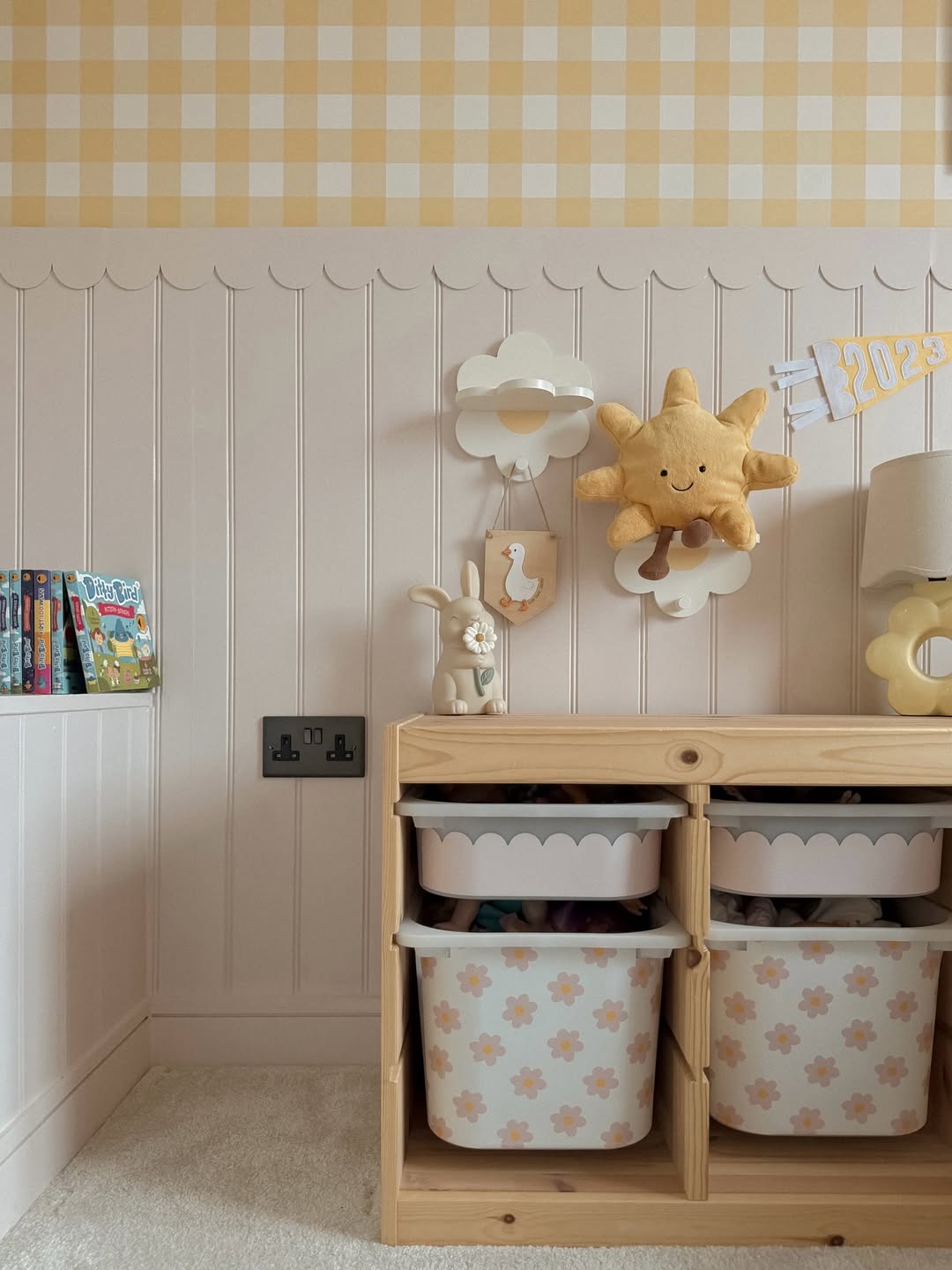 Daisy Stickers For Ikea Trofast Drawers