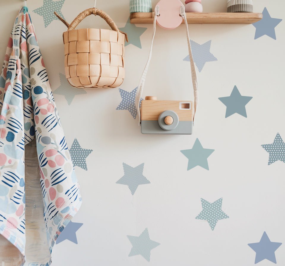 Boho Stars Nursery Wall Stickers - Nursery Stickers