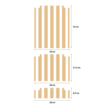 Striped Stickers For Ikea Trofast Drawers - Nursery Stickers