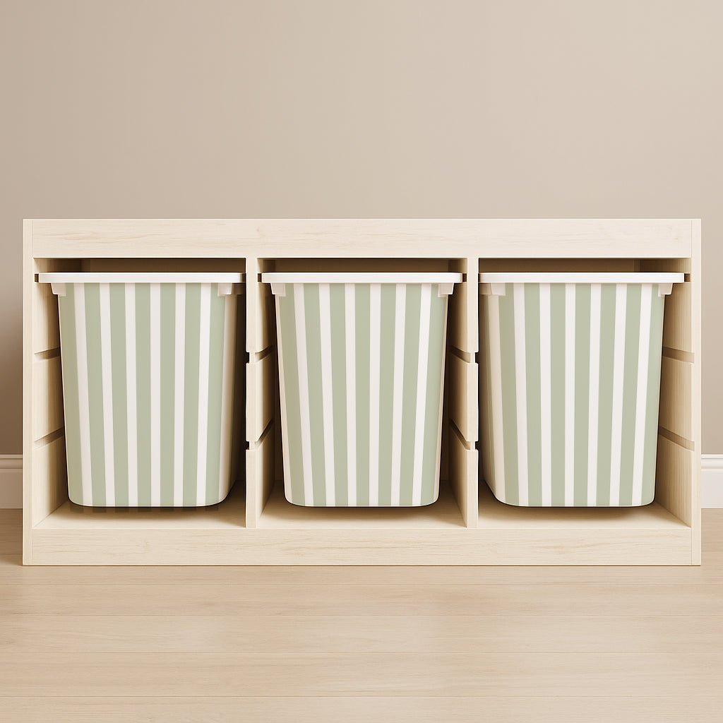 Striped Stickers For Ikea Trofast Drawers - Nursery Stickers