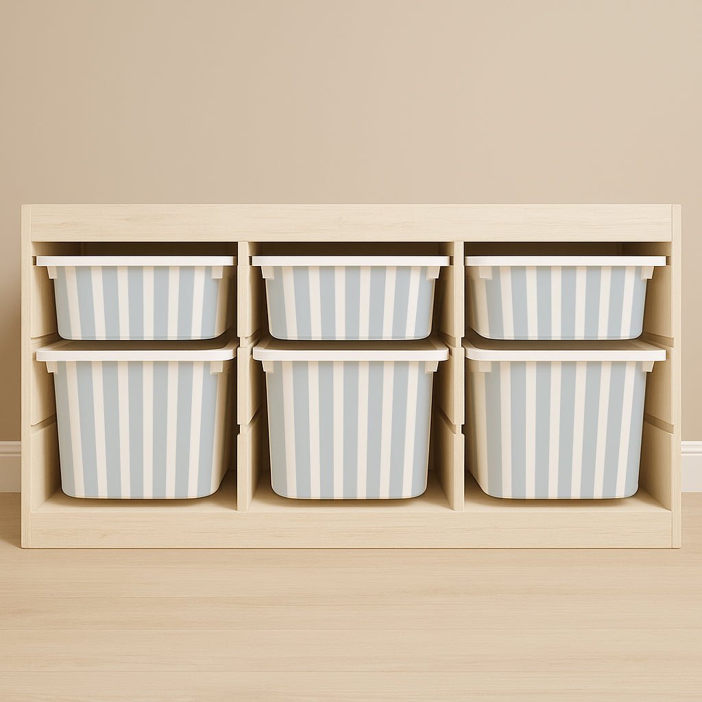 Striped Stickers For Ikea Trofast Drawers - Nursery Stickers