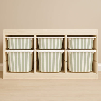 Striped Stickers For Ikea Trofast Drawers - Nursery Stickers