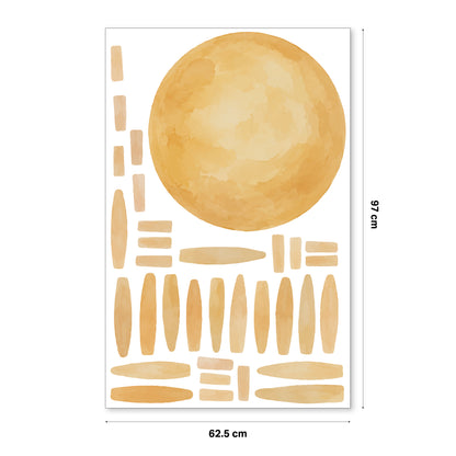 Watercolour Sunshine Nursery Wall Sticker