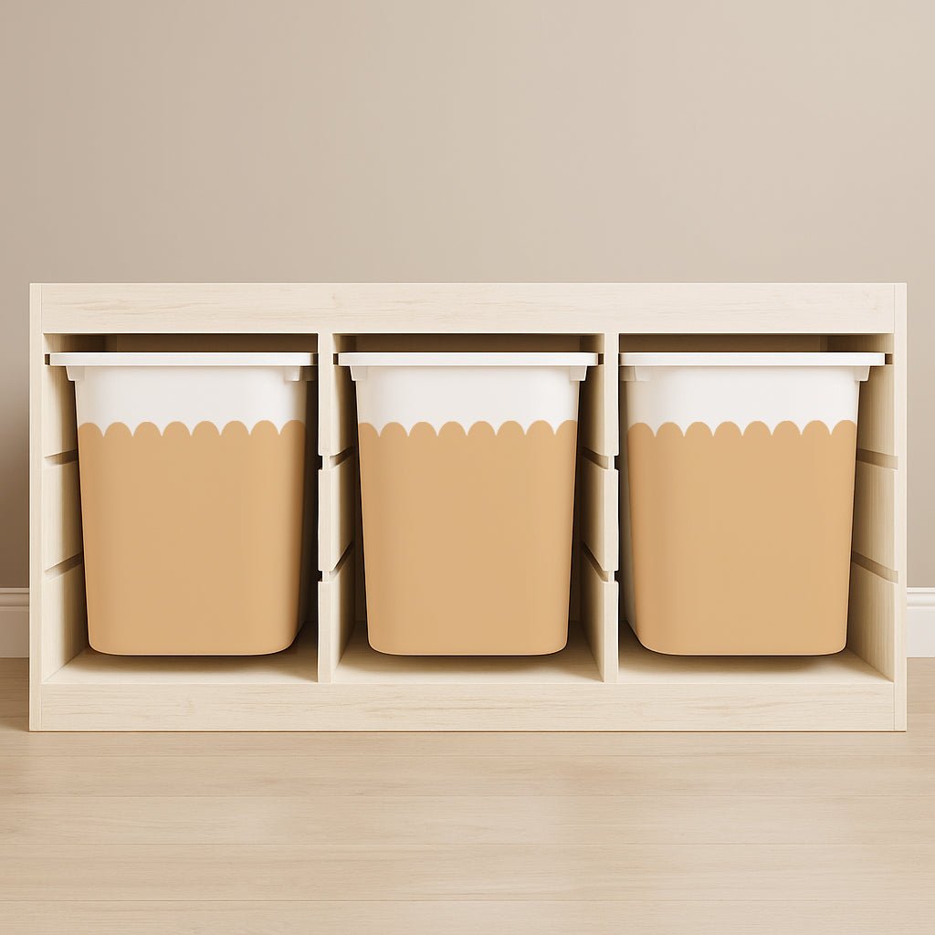 Wavy Stickers For Ikea Trofast Drawers - Nursery Stickers