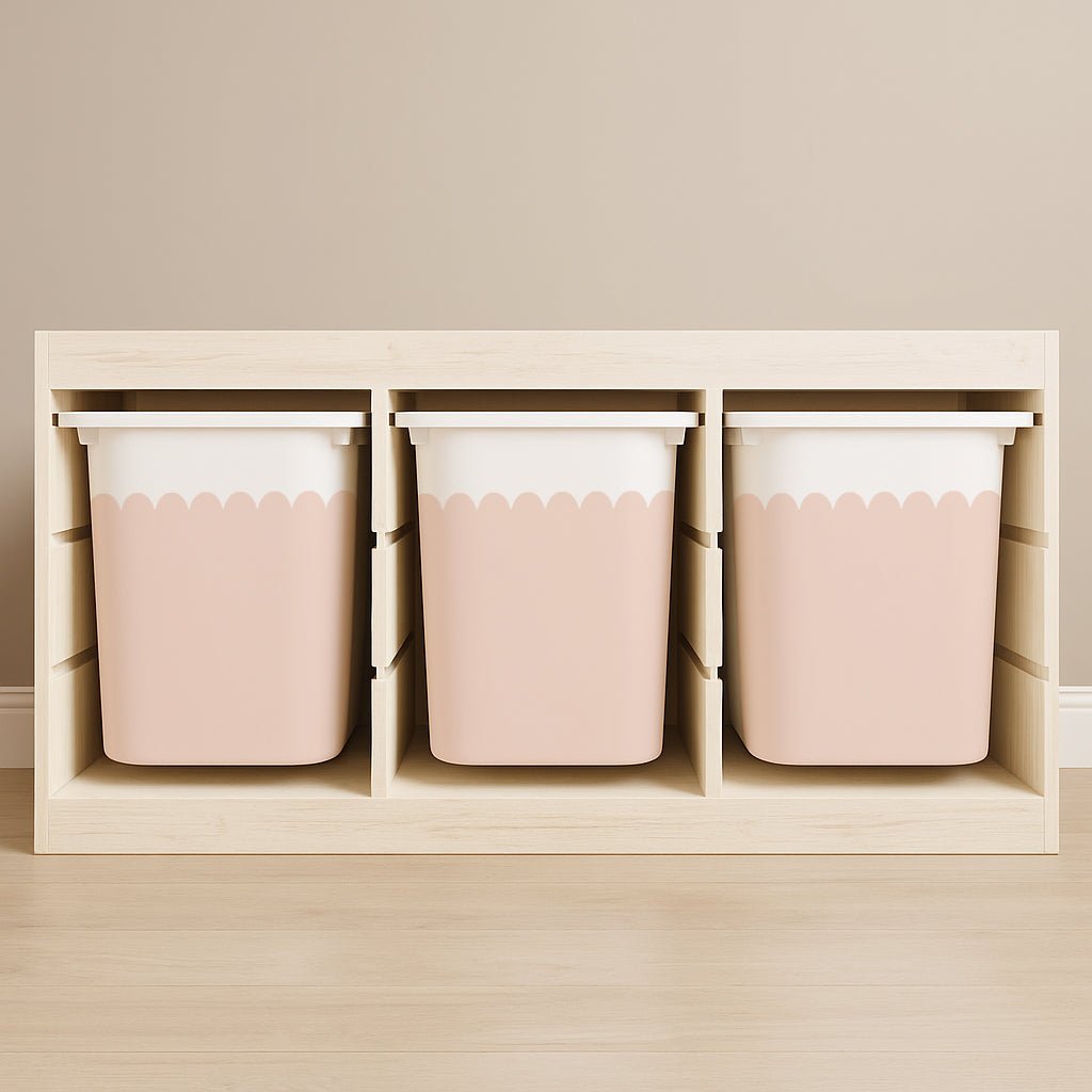 Wavy Stickers For Ikea Trofast Drawers - Nursery Stickers