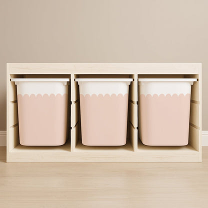Wavy Stickers For Ikea Trofast Drawers - Nursery Stickers