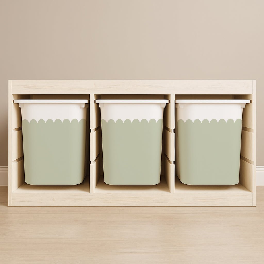 Wavy Stickers For Ikea Trofast Drawers - Nursery Stickers