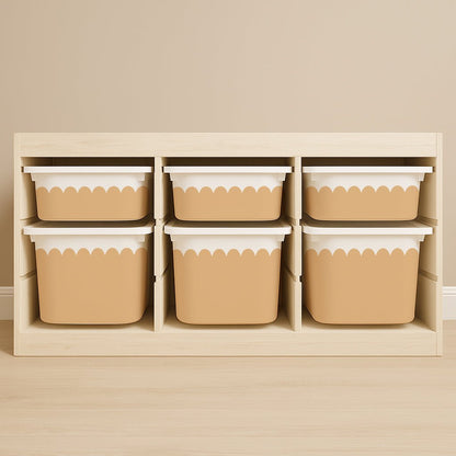Wavy Stickers For Ikea Trofast Drawers - Nursery Stickers