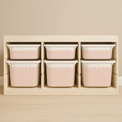 Wavy Stickers For Ikea Trofast Drawers - Nursery Stickers