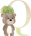 Letter Q - Woodland