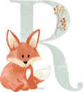 Letter R - Woodland