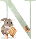 Letter N - Woodland