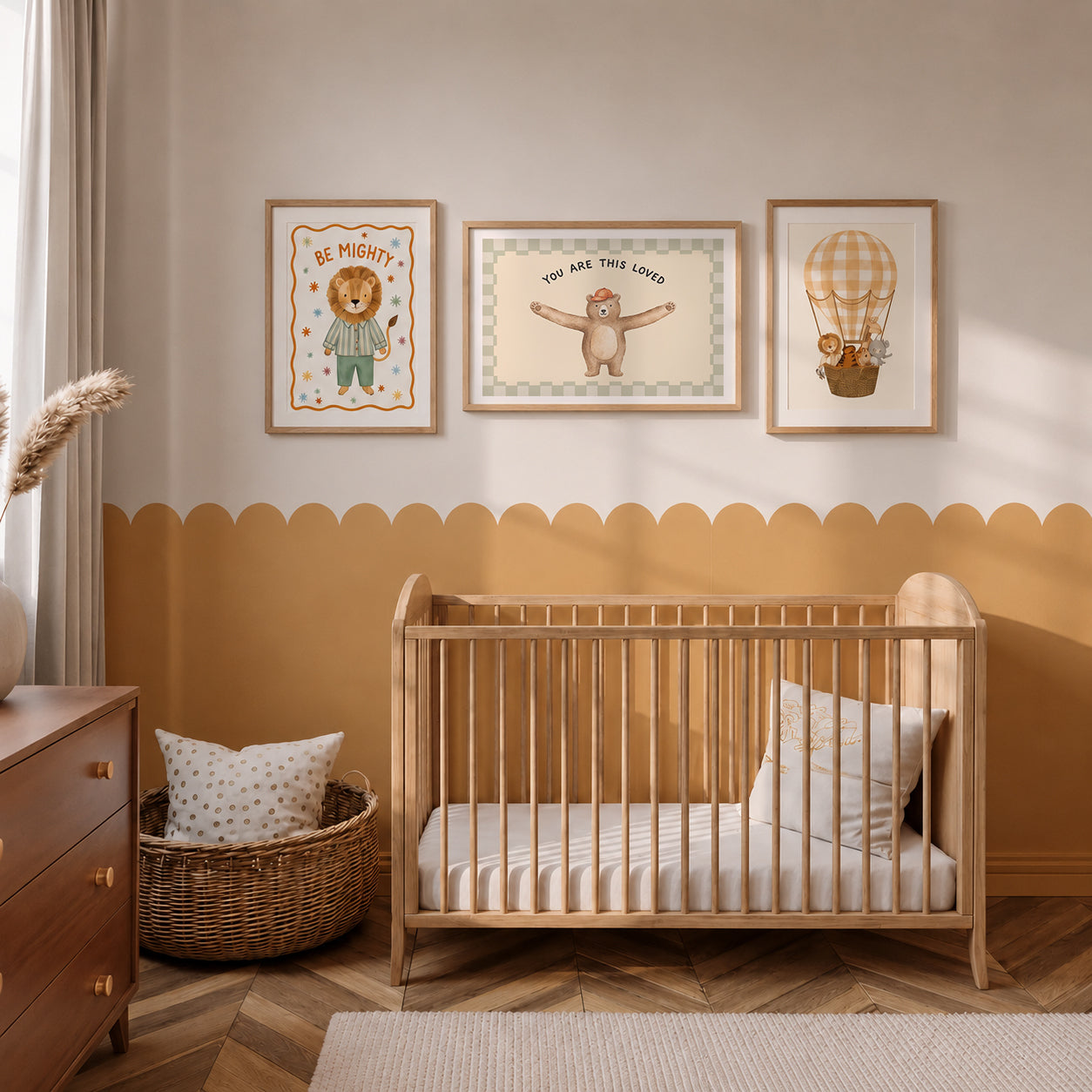 You Are This Loved Bear Nursery Print