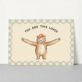 You Are This Loved Bear Nursery Print