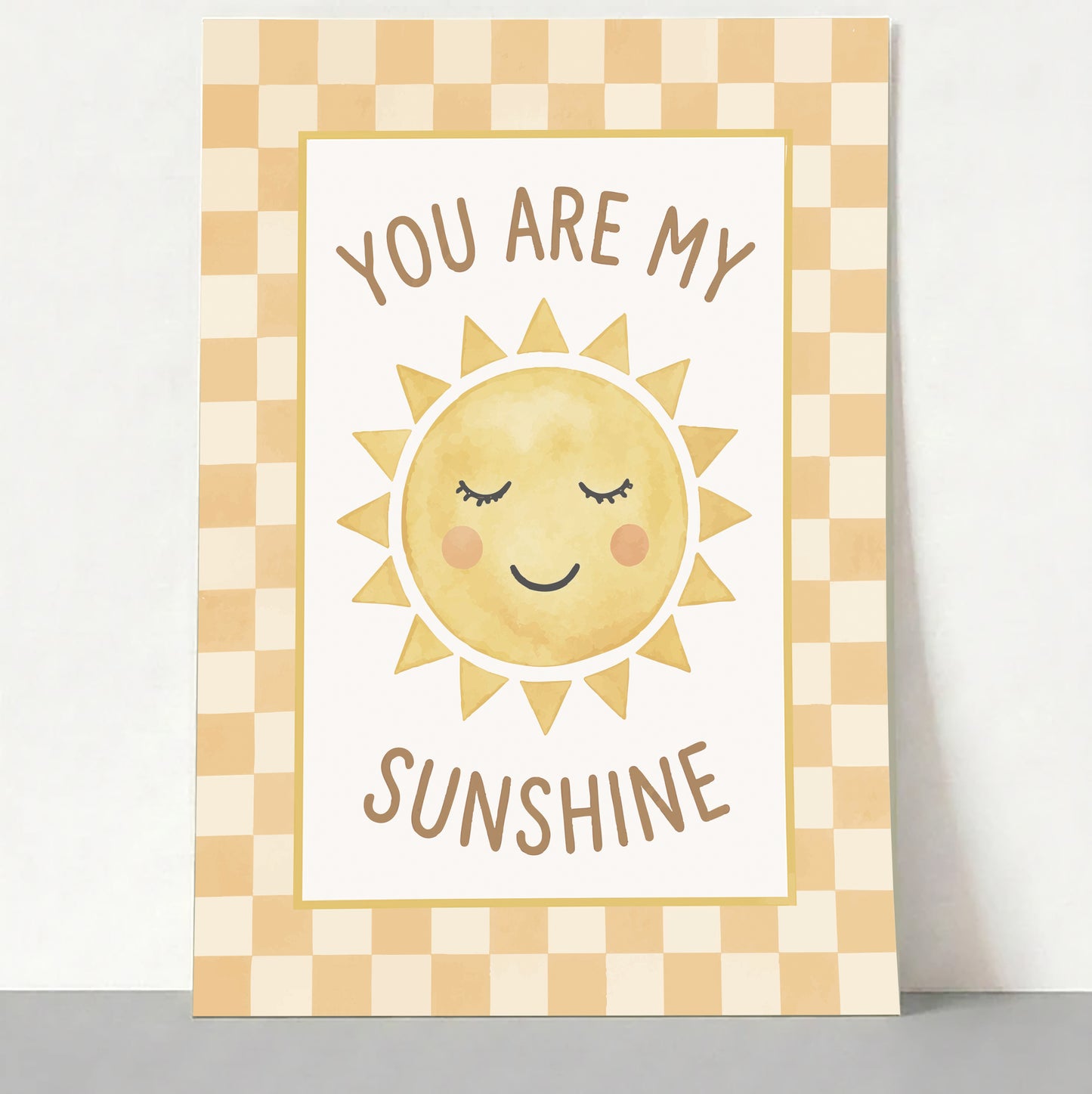 You Are My Sunshine Nursery Print