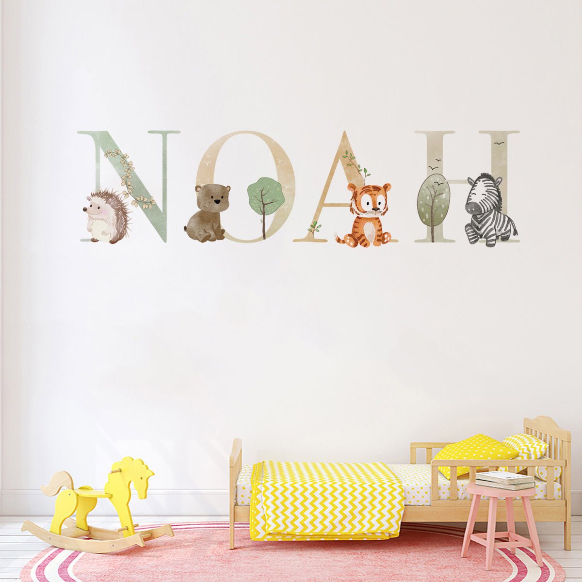 Personalised Names Nursery Wall Stickers - Nursery Stickers