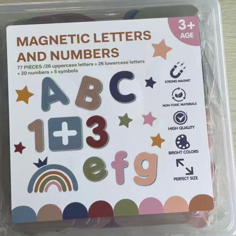 Letter & Number Magnets