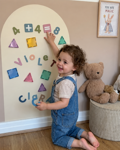 Removable Magnetic Arch Chalk Board Wall Sticker