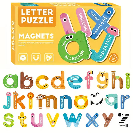 Letter Animal Magnets