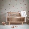 Boho Heart Nursery Wall Stickers