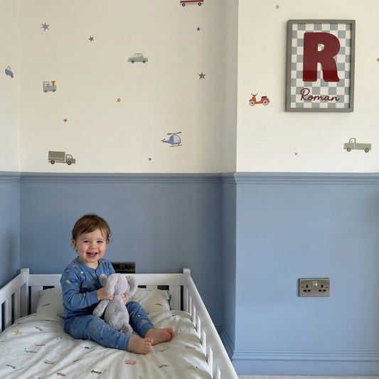 Transport Vehicles Nursery Wall Stickers