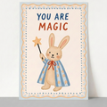 You Are Magic Bunny Nursery Print