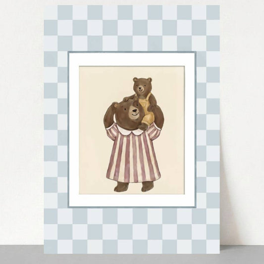 Mother Bear Nursery Print