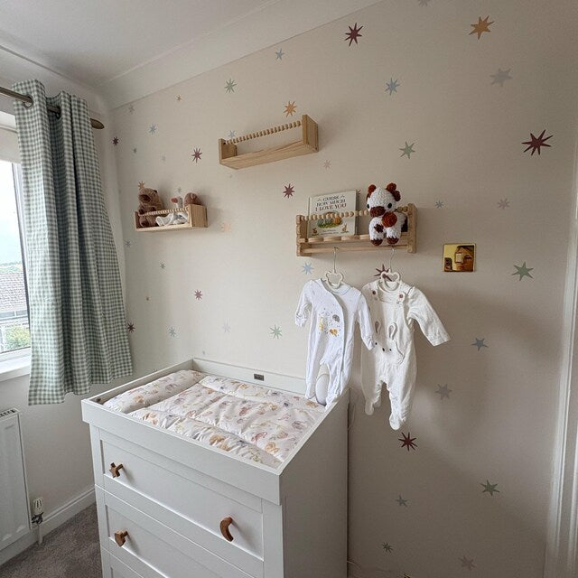 Scandi Starburst Nursery Wall Stickers