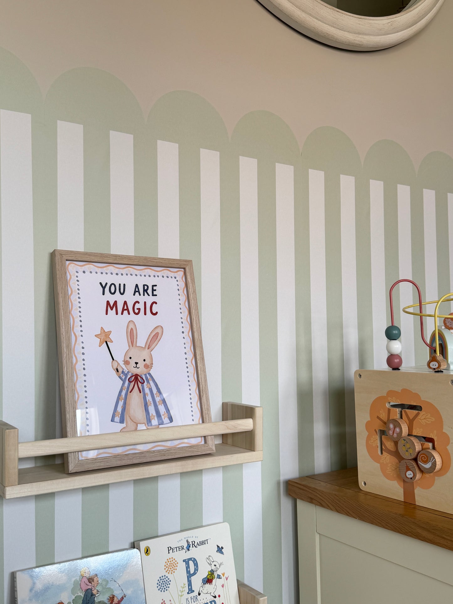 You Are Magic Bunny Nursery Print