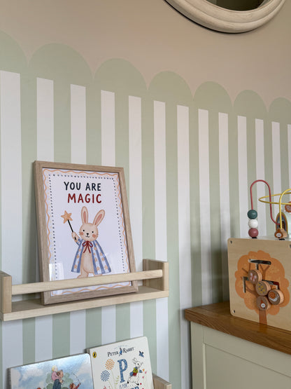 You Are Magic Bunny Nursery Print