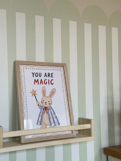 You Are Magic Bunny Nursery Print