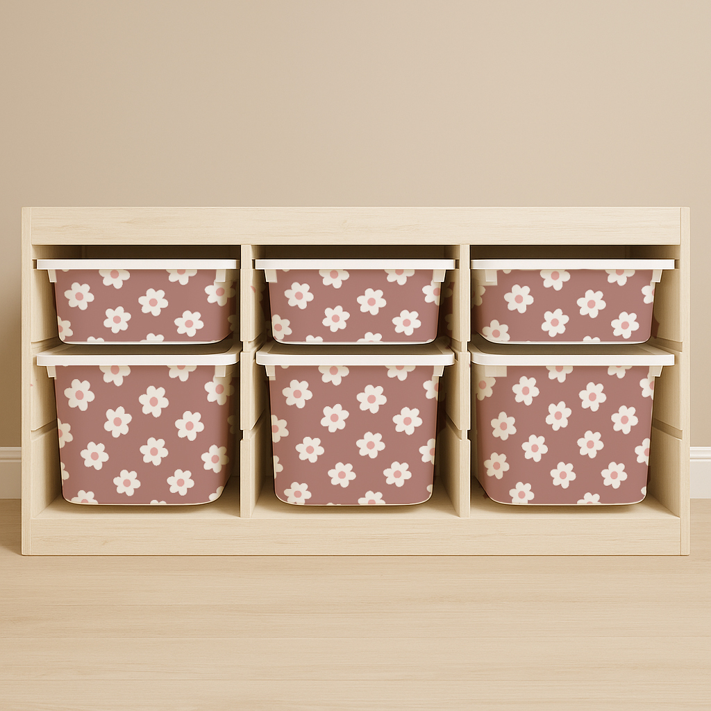 Daisy Stickers For Ikea Trofast Drawers