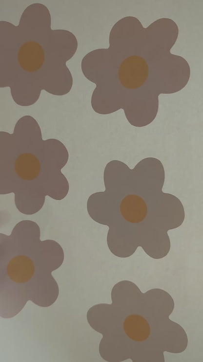 Daisy Flowers Nursery Wall Stickers