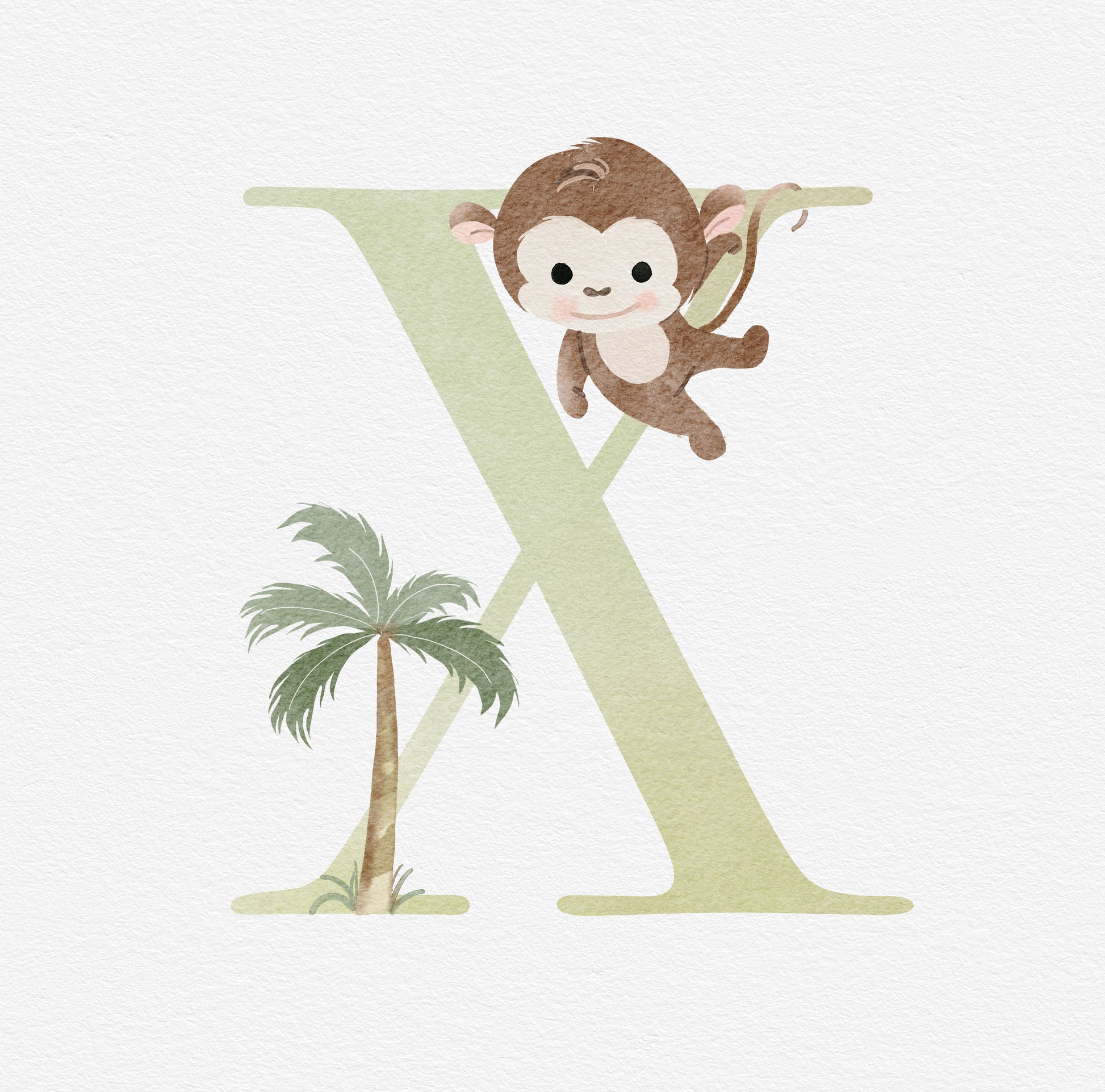 Letter X - Nursery Stickers